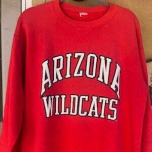University of Arizona RED Oversized Crewneck Sweatshirt - XL